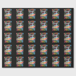 Easter Cruise Crew 2026 Matching Family Vacation  Wrapping Paper