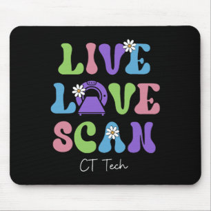 Easter Ct Tech Ct Tech S Radiology Ct Tech Shirt Mouse Pad
