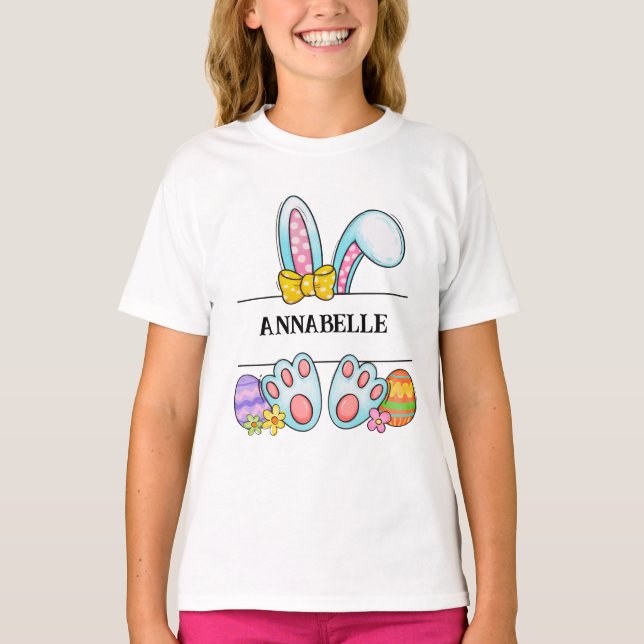 Easter customised name shirt (Front)