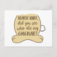 Easter Cute Funny Bunny Quote Typography Sister