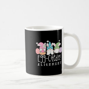 Easter Cute Gnomes Chiropractor Egg-cited For Alig Coffee Mug