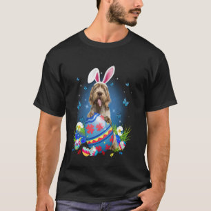 Easter Cute Spinone Italiano Dog Lover Bunny Eggs T-Shirt