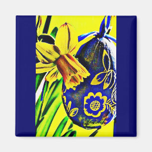 Easter Daffodil Magnet