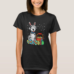 Easter Dalmatian Bunny Eggs Cute Dog Men Women Kid T-Shirt
