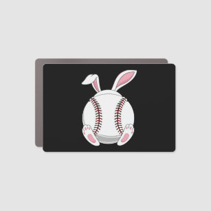 Easter Day Baseball Car Magnet