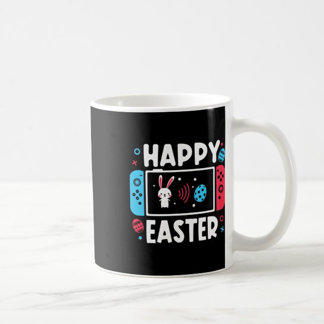 Easter Day Boys Gamer Shirt Video Game Controller  Coffee Mug (Right)