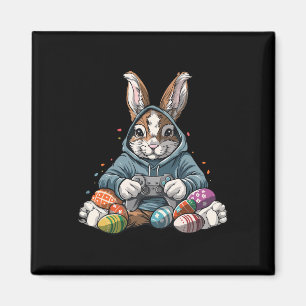 Easter Day Bunny Egg Funny Boys Girls Kids Gamer 5 Magnet