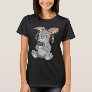 Easter Day Bunny Egg Funny Boys Girls Kids Gamer 7 T-Shirt