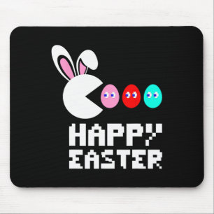 Easter Day Bunny Egg Video Game Boys Girls Kids Ga Mouse Pad