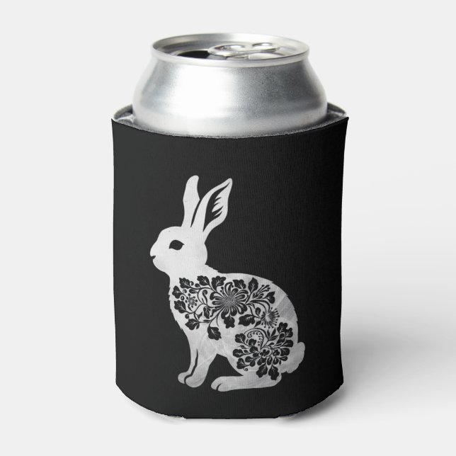 Easter Day Bunny Rabbit Can Cooler (Can Front)