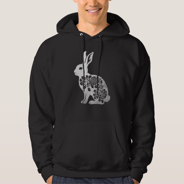 Easter Day Bunny Rabbit Hoodie (Front)