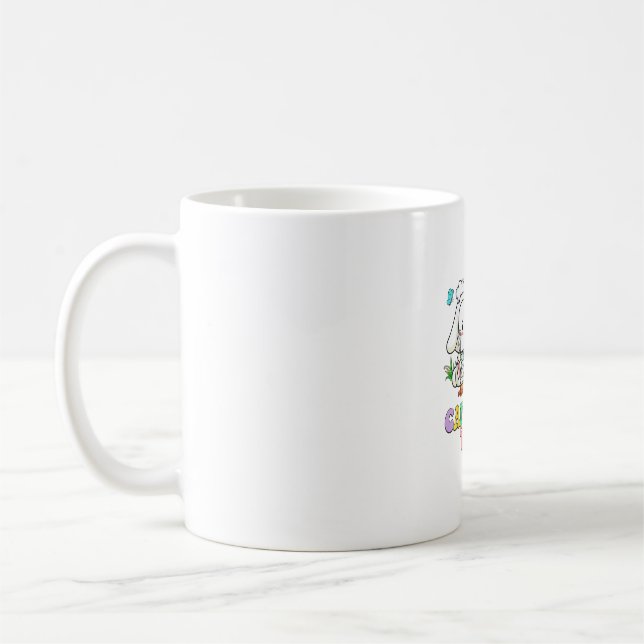 Easter Day Cafeteria Crew Lunch Lady School Cafete Coffee Mug (Left)