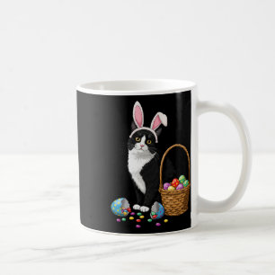 Easter Day Cat Bunny Ears Eggs Graphic Men Women K Coffee Mug