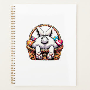 Easter Day Cute Bunny Basket Hunting Chocolate Egg Planner