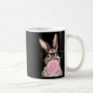 Easter Day Cute Bunny Face With Gles Women Kids Ea Coffee Mug