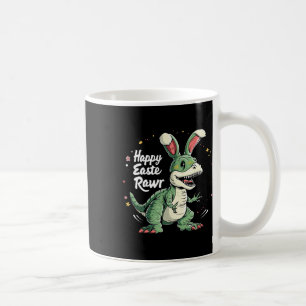 Easter Day Dinosaur Funny Happy Eastrawr T Rex Eas Coffee Mug