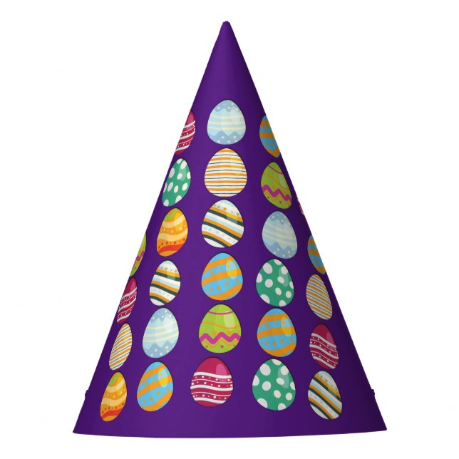 Easter Day Egg , Funny Easter Day Party Hat (Front)