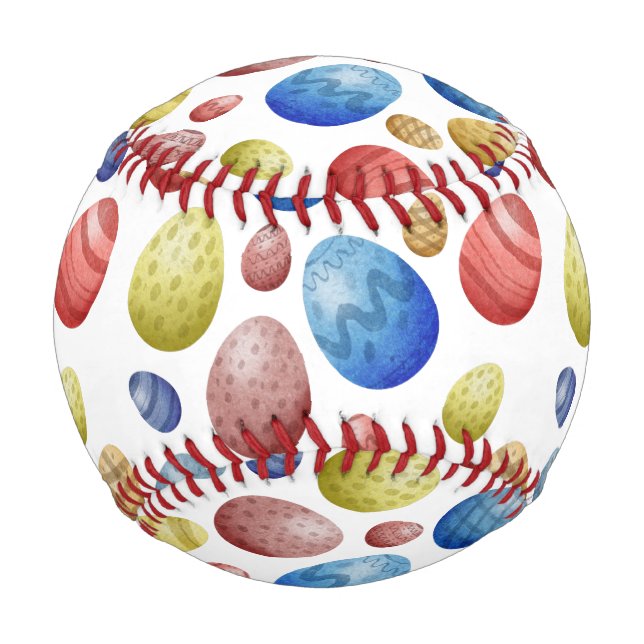 Easter Day Eggs  Baseball (Front)