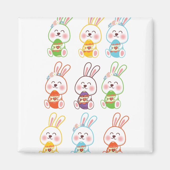 Easter Day, Funny Easter Day Magnet (Front)