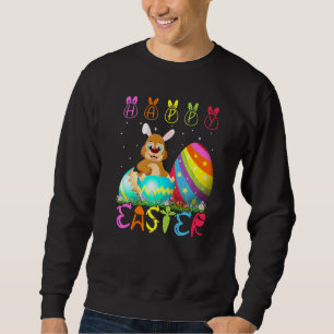 Easter Day Grizzly Bear Matching Family Cute Easte Sweatshirt