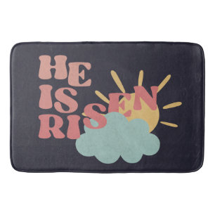 Easter Day - He is Risen Bath Mat