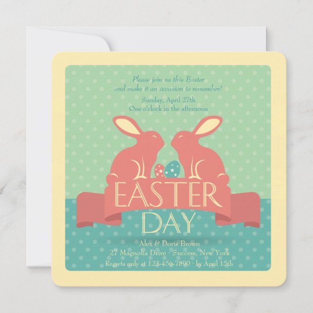 Easter Day Invitation (Front)