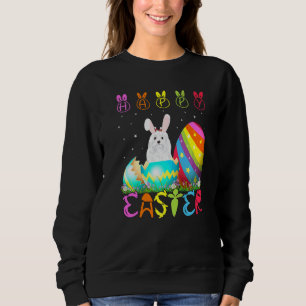 Easter Day Maltese Dog Matching Family Cute Easter Sweatshirt
