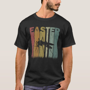 Easter Day Mosquito Retro Graphic Funny Easter Cos T-Shirt