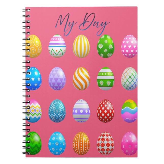 Easter Day -My Day Classic Notebook (Front)