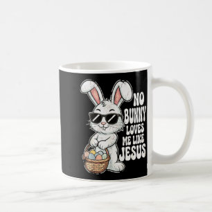Easter Day No Bunny Loves Me Like Jesus Christian Coffee Mug