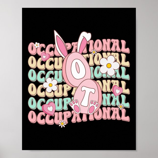 Easter Day Occupational Therapy Spring Ot Istant C Poster (Front)