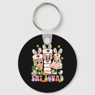 Easter Day Otolaryngology Ent Doctor Nurse Ear Nos Key Ring