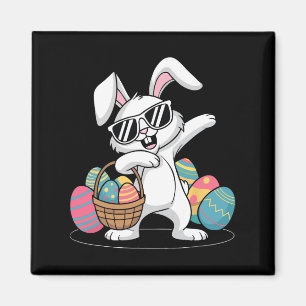 Easter Day Rabbit Bunny Egg Hunting Boys Kids Todd Magnet
