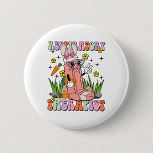 Easter Day Respiratory Therapist Easter Day Lung S 6 Cm Round Badge