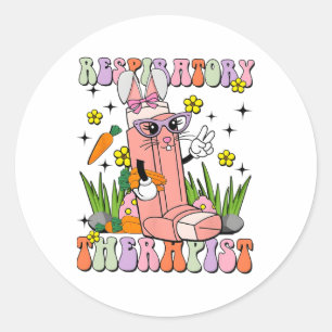Easter Day Respiratory Therapist Easter Day Lung S Classic Round Sticker