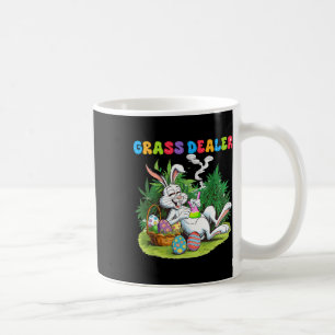 Easter Day Weed Bunny Smoking Stoner Gr Dealer Coffee Mug