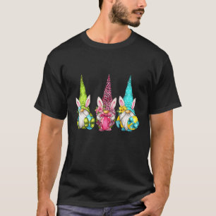 Easter Day With My Gnomies Easter Bunny Cute Easte T-Shirt