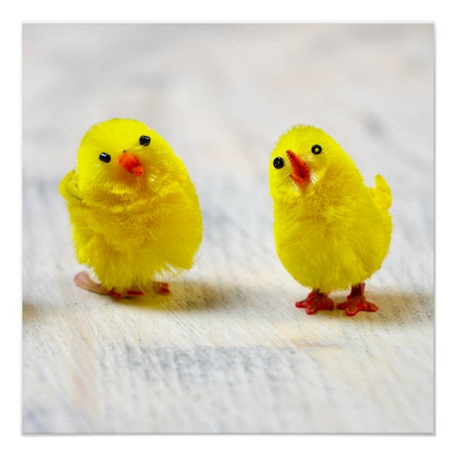 Easter Decoration - chicks in a row (Front)