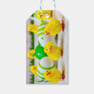 Easter Decoration - Easter egg and chicks Gift Tags