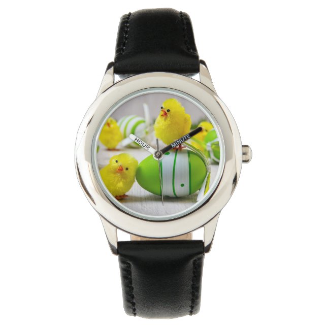 Easter Decoration - Easter egg and chicks Watch (Front)