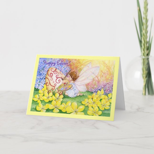 Easter Decoration Holiday Card (Front)