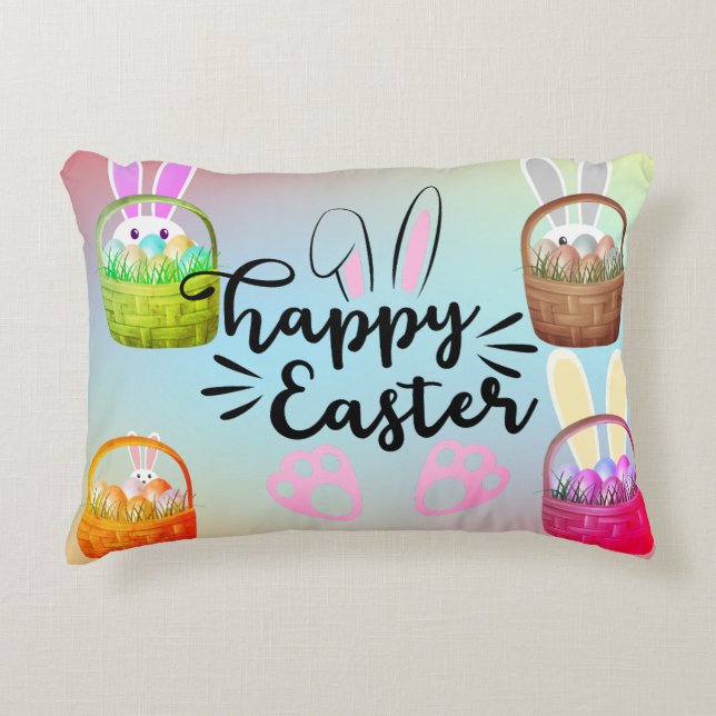 Easter  decorative cushion (Front)