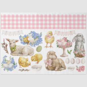 Easter Decoupage Tissue Paper