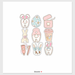 Easter Dental Assistant Tooth Bunny Dentist T-Shir
