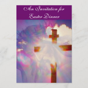 Easter Dinner Invitation - Religious