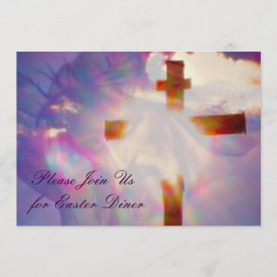 Easter Dinner Invitation - Religious