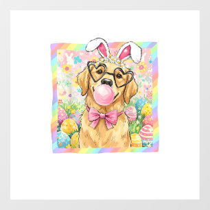 Easter Dog Bunny Ear Funny Golden Retriever Easter
