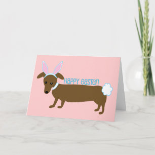 Easter Doggie Holiday Card