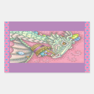 EASTER DRAGON EGG DROP, HOLIDAY FANTASY STICKERS