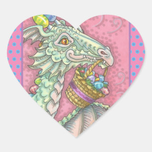 EASTER DRAGON EGG DROP, HOLIDAY FANTASY STICKERS